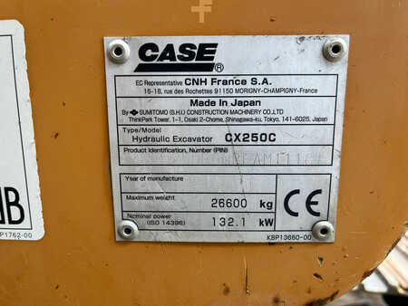 Kedjegraver 2011 Case CX250C (28)
