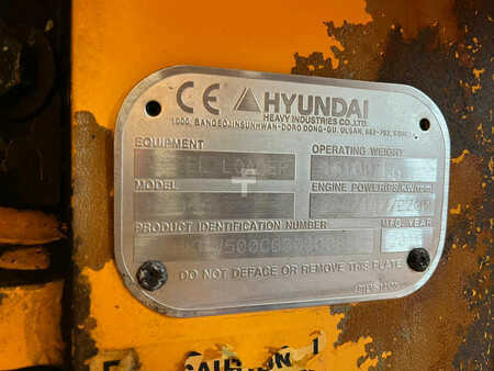 Kolové nakladače 2016 Hyundai HL955 - CE certified / ES Quick coupler (27)