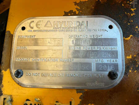 Kolové nakladače 2016 Hyundai HL955 - CE certified / ES Quick coupler (28)