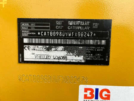 Kolové nakladače 2021 Caterpillar 980 - 2021 CE certified (23)