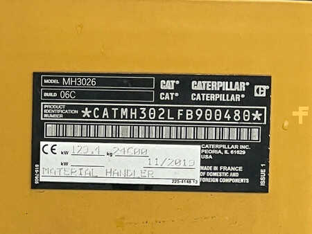 Mobila kranar 2019 Caterpillar MH3026 - 06C Material Handler (38)