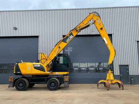 Pyöräkaivinkoneet  2013 JCB JS200W Material Handler (4)