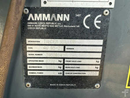 Compacteur monocylindre 2010 Ammann AV85-2 (24)