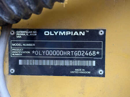 Power Generator 2006 Olympian GEP165 150kVA Generator set on trailer (35)