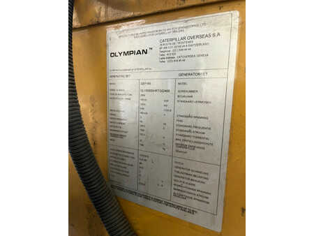 Power Generator 2006 Olympian GEP165 150kVA Generator set on trailer (40)