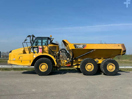 Tombereau articulé 2018 Caterpillar 735C - Refurbished transmission (1)