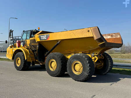 Articulated Dump Trucks 2018 Caterpillar 735C (2)