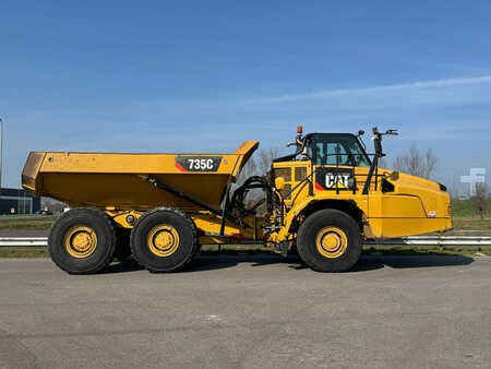 Articulated Dump Trucks 2018 Caterpillar 735C (6)