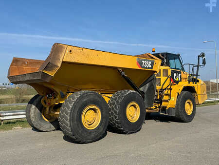 Articulated Dump Trucks 2018 Caterpillar 735C (8)