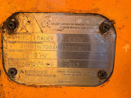 Radlader 2017 Hyundai HL970 (16)