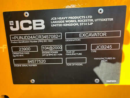 Excavadoras de cadenas 2024 JCB NXT 245HD Long Reach Excavator - EXPORT (32)