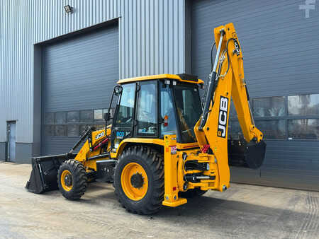 Rigid Backhoe Loader 2024 JCB 3DX 4x4 4-1 Bucket, Hammerlines (7)