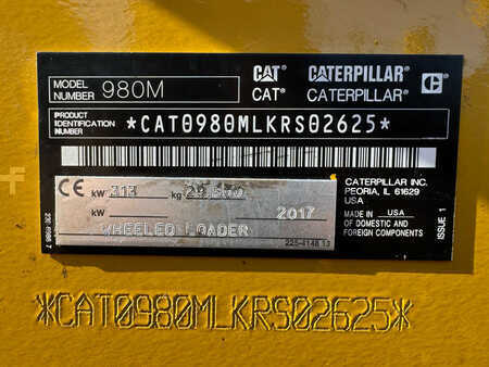 Kolové nakladače 2017 Caterpillar 980M (32)