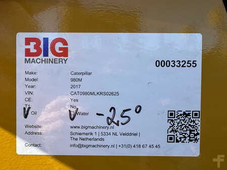 Kolové nakladače 2017 Caterpillar 980M (34)