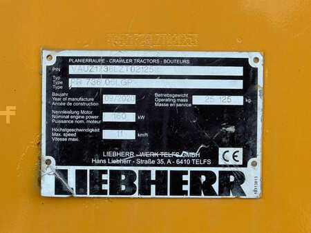 Bulldozer 2020 Liebherr PR736 LGP (34)
