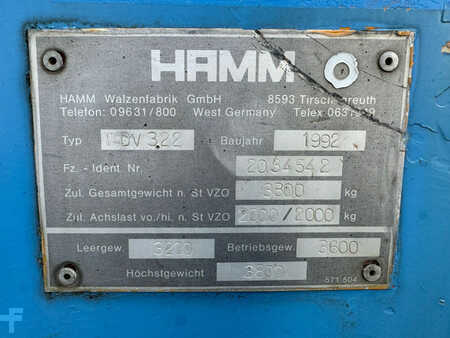 Tandemové válce 1992 Hamm DV 3.22 Double Drum (22)