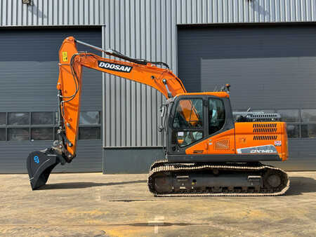 Korečková rýpadla 2021 Doosan DX140LC-5 - CE / Verachtert CW30 - GP edge bucket (1)