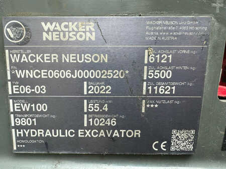 Hjulgraver 2022 Wacker Neuson EW100 E06-03 (38)