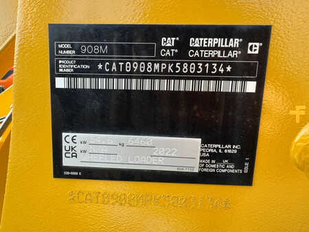 Wheel Loaders 2022 Caterpillar 908M (31)