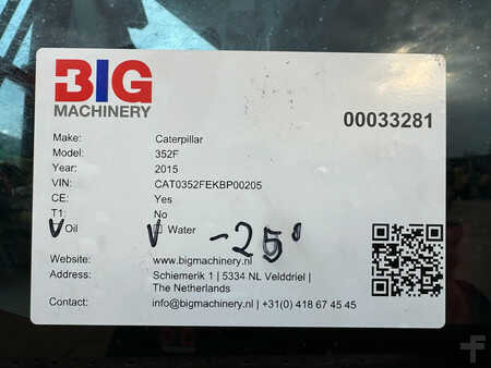 Beltegraver 2015 Caterpillar 352F (40)