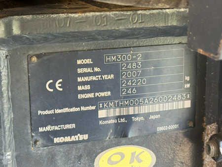 Dumper/Dúmpers articulados 2007 Komatsu HM300-2 (30)
