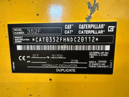 Beltegraver 2018 Caterpillar 352F (36)