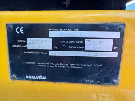 Mobilbagger 2019 Komatsu PW180-11 (31)