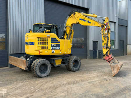 Mobilní bagry 2018 Komatsu PW118MR-11 (10)