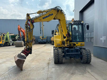 Pelle sur pneus 2018 Komatsu PW118MR-11 (12)