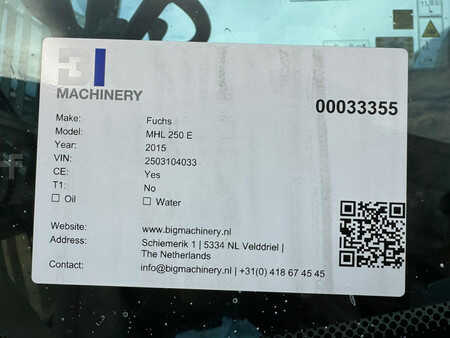Grúas móviles 2015 Fuchs MHL 250 (38)