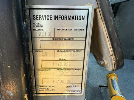 Telaketjupuskutraktorit 2007 Caterpillar D6R LGP (26)