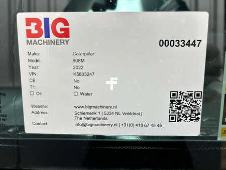 Pale Gommate 2022 Caterpillar 908M (19)