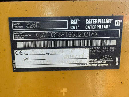 Kedjegraver 2019 Caterpillar 326FL (34)