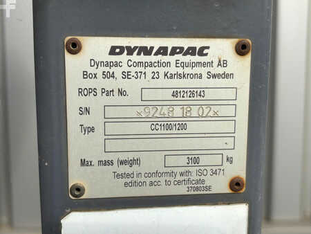 Walce gładkie 2018 Dynapac CC1200 - 890 hours (23)