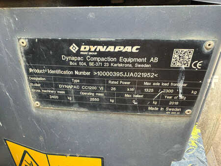 Walce gładkie 2018 Dynapac CC1200 - 890 hours (24)