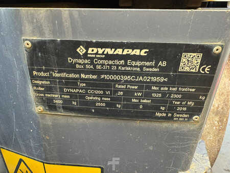 Walce gładkie 2018 Dynapac CC1200 - 935 hours (23)