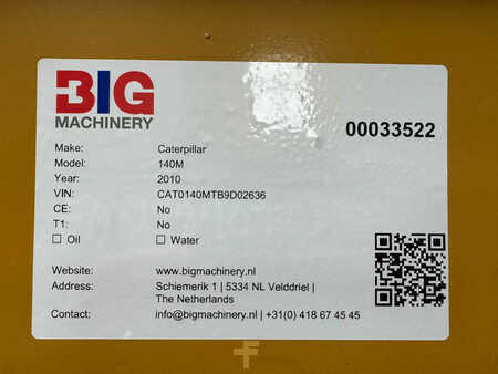 Livellatrici 2010 Caterpillar 140M (35)