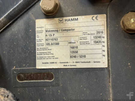 Sheepsfoot rollers 2016 Hamm H13i Padfoot compactor (24)