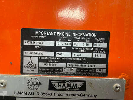 Sheepsfoot rollers 2004 Hamm 3412 incl. Padfoot shields (33)