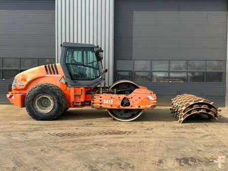 Sheepsfoot rollers 2004 Hamm 3412 incl. Padfoot shields (8)