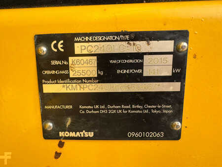 Escavadora de rastos 2015 Komatsu PC240LC-10 (34)