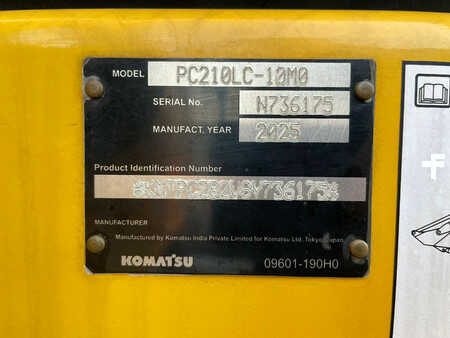 Koparki gąsienicowe 2025 Komatsu PC210LC-10MO (27)