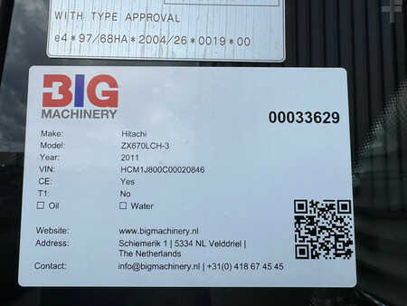 Beltegraver 2011 Hitachi ZX670LCH-3 (28)