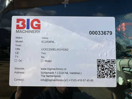 Telakaivinkoneet  2022 Volvo EC250ENL (38)