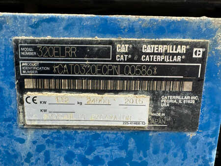 Beltegraver 2015 Caterpillar 320E LRR (30)