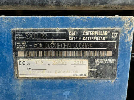 Beltegraver 2015 Caterpillar 320E LRR (36)