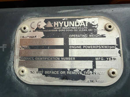 Mobilbagger 2014 Hyundai Robex 180W-9A (31)