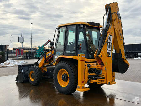 Rigid Backhoe Loader 2025 JCB 3DX 4x4 Telescopic boom, 6-1 bucket, AC Cabin Hammerlines (3)
