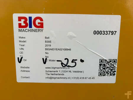 Knickgelenkte Muldenkipper/Dumper 2019 Bell B30E (29)
