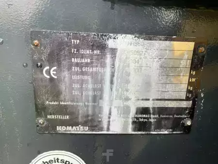 Radlader 2004 Komatsu WA380-5H (25)